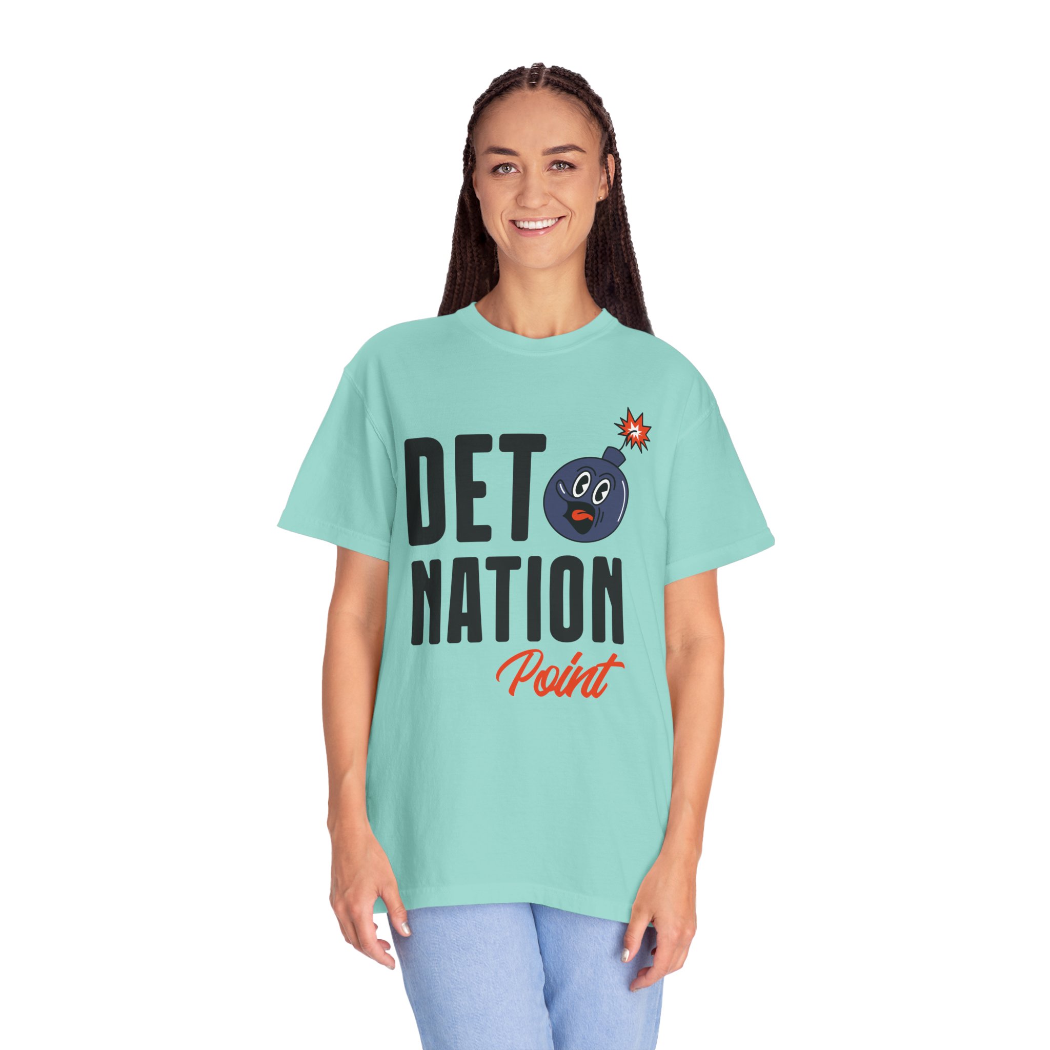 Detroit Nation Point T-Shirt – Bold Sports Fan Graphic Tee for Detroit Fans & Streetwear Style. - Image 27