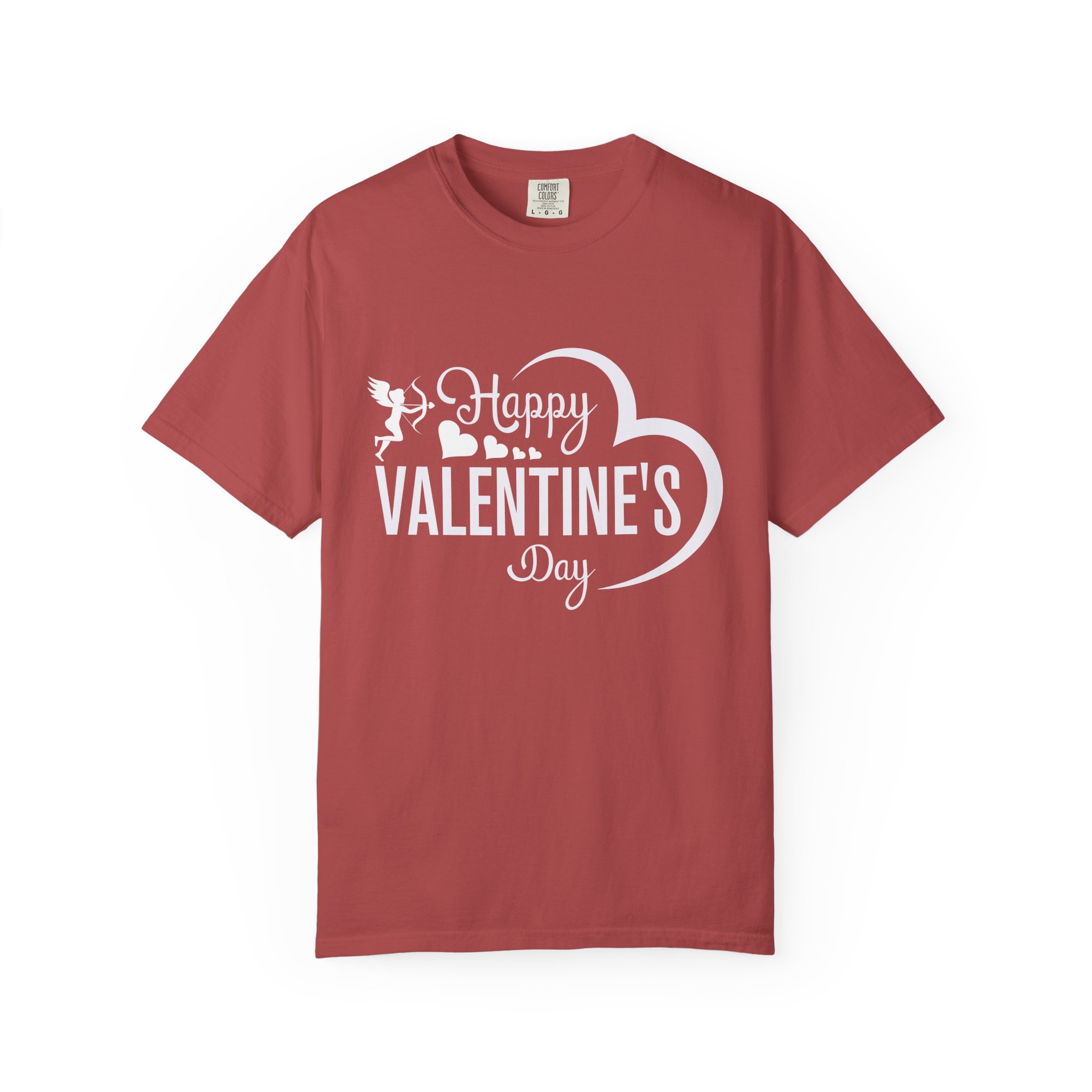 Unisex Garment-Dyed T-shirt for Valentine's Day, Cute Couple Shirt, Love-themed Tee, Perfect Gift, Holiday Apparel. - Image 41