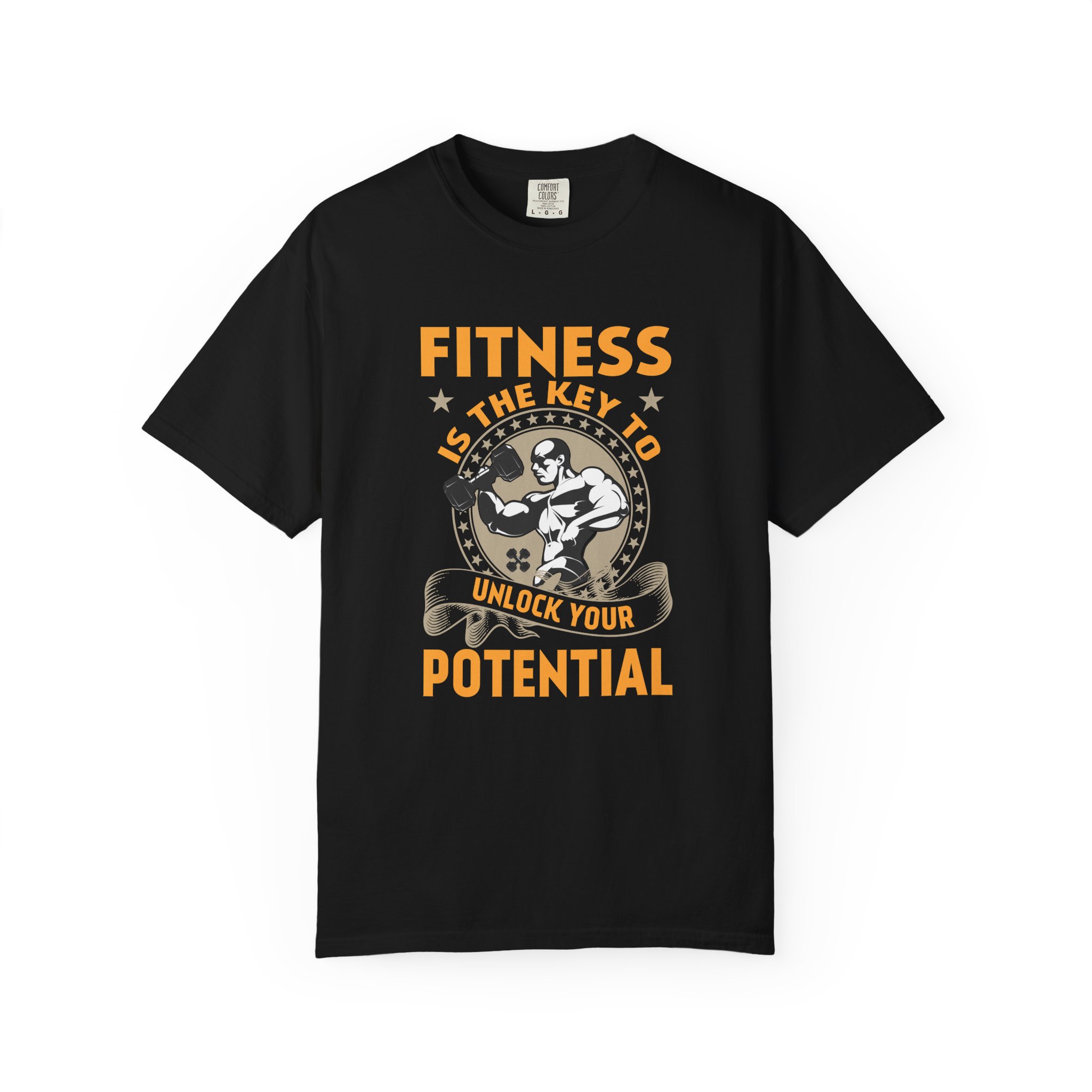 Fitness Is the Key to Unlock Your Potential T-Shirt – Motivational Gym Graphic Tee for Athletes, Strength & Peak Performance. - Image 33