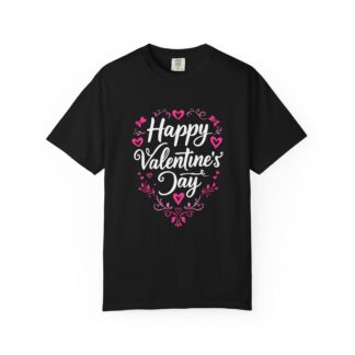 C - 8.20 - Valentine's Day Unisex T-Shirt, Gift for Couples, Heart Design Tee, Cute Love Shirt, Romantic Apparel.