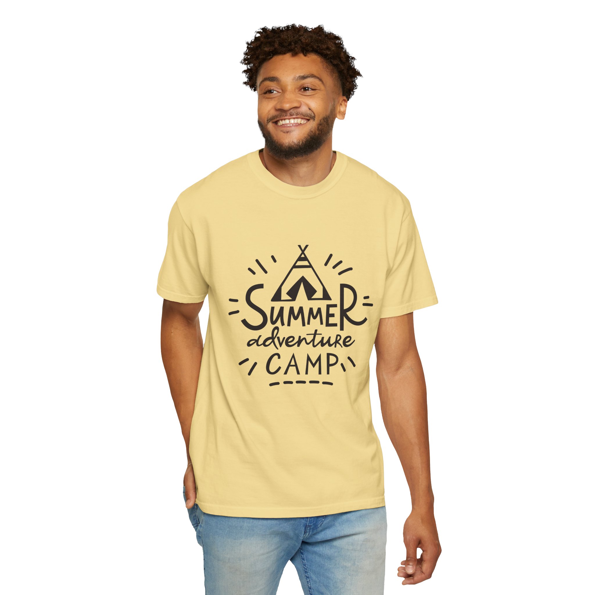 Summer Adventure Camp T-shirt, Unisex Outdoor Tee, Camping Shirt, Travel Gift, Family Reunion Apparel, Nature Lover Top. - Image 14