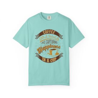 Vintage coffee lover tshirt for Coffee Moments - Capturing Happiness In a Cup Unisex Tee - Image 25