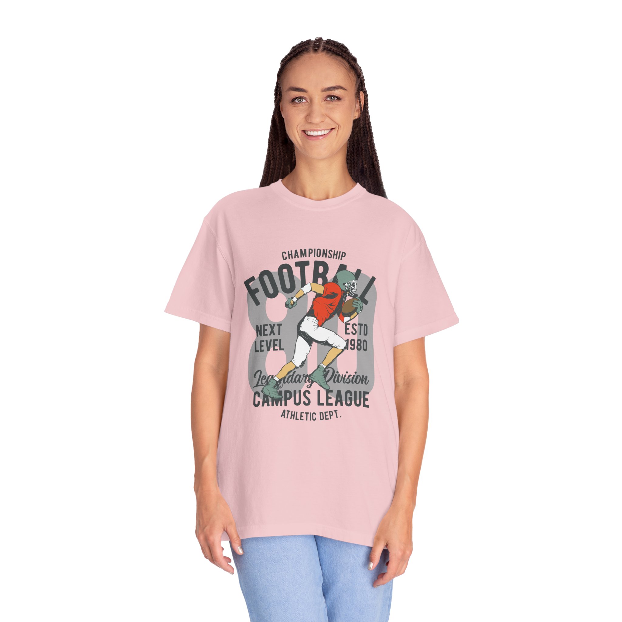 C - 16.20 - Football Campus League Unisex T-Shirt, Sporty Tee, Athletic Gift, Game Day Shirt, Casual Wear, Unisex Fashion. - Image 43