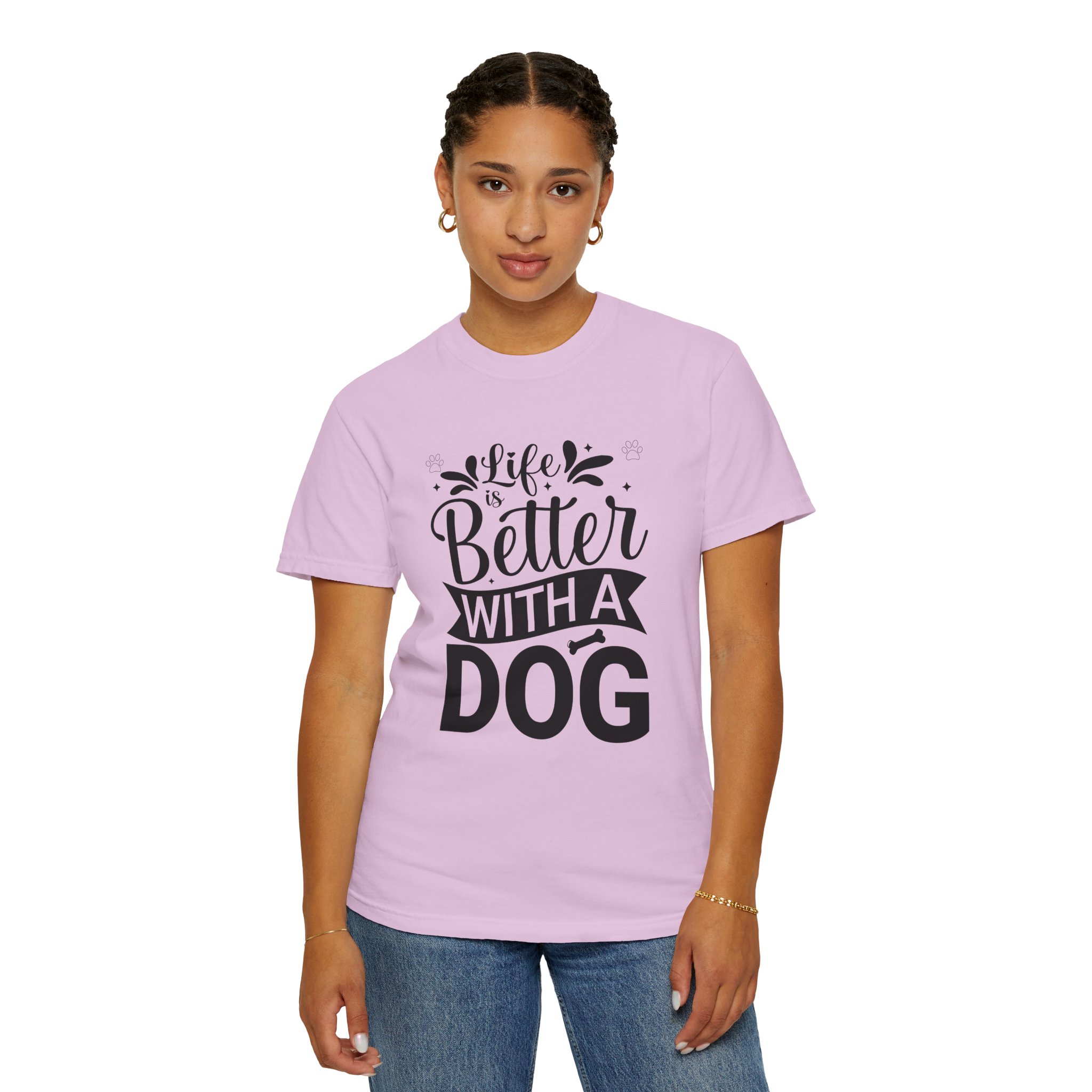 Life Is Better with a Dog T-Shirt – Cute Dog Lover Tee for Pet Owners & Dog Parents. - Image 44