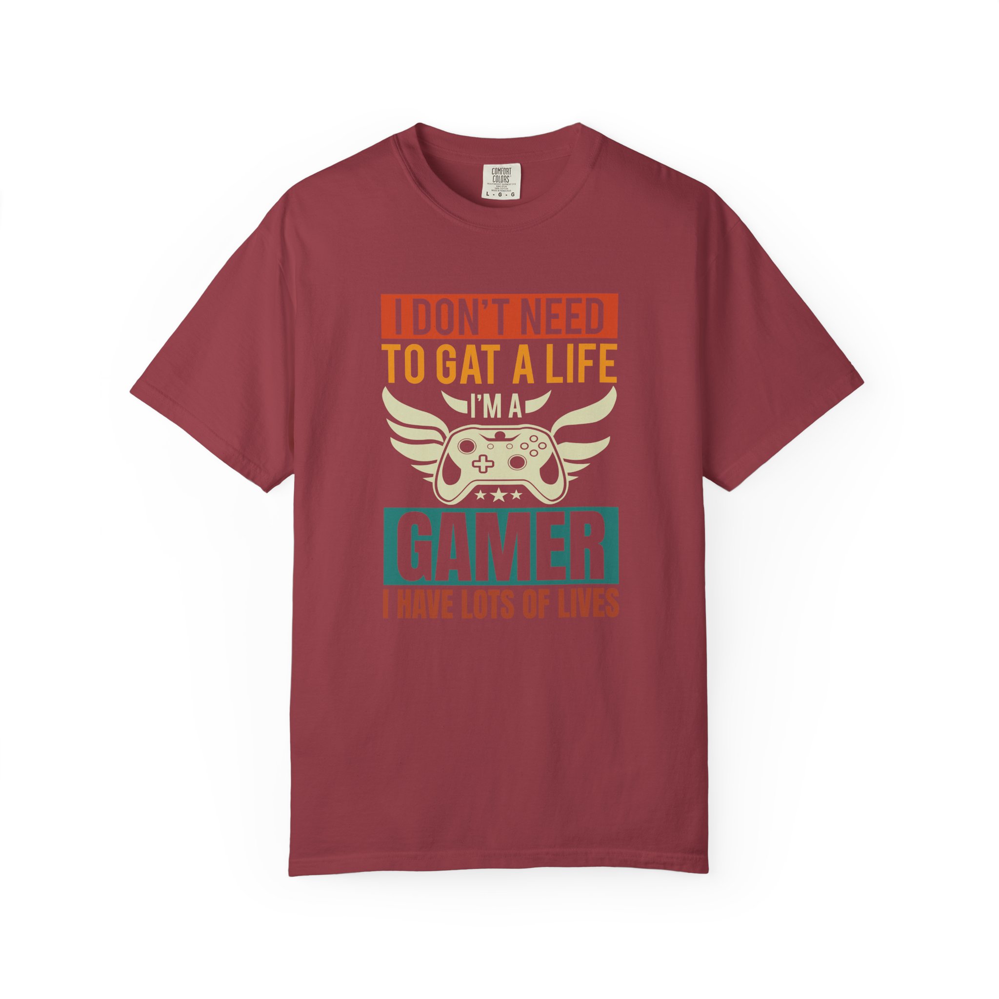 b2 - 3.19 - I Don’t Need to Get a Life, I Have Lots of Lives T-Shirt – Funny Retro Gamer Controller Graphic Tee for Humor & Classic Gaming Vibes. - Image 49
