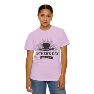 Father’s Day “I Love You” Hat Design T-Shirt – Cute Love Graphic Tee for Dads, Perfect Gift for Father’s Day, Birthday & Special Celebration Wear. - Image 52