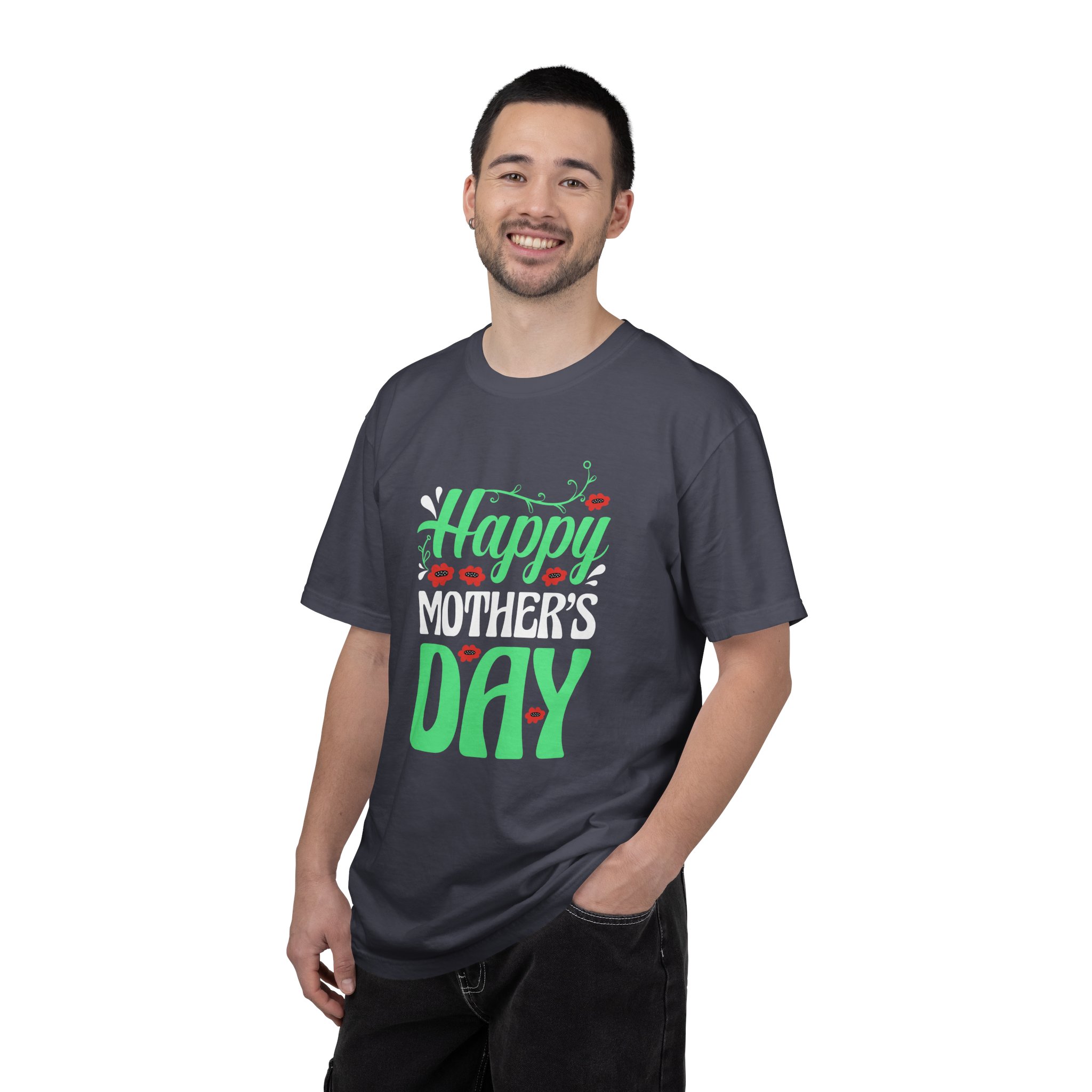 Happy Mother’s Day Festive Floral T-Shirt – Cute Love Graphic Tee for Moms, Perfect Gift Giving & Celebration Wear. - Image 34