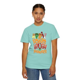 Cute funny t-shirt Unisex Tee for Humor - Laugh at Yourself April Fools Unisex Tee - Image 36