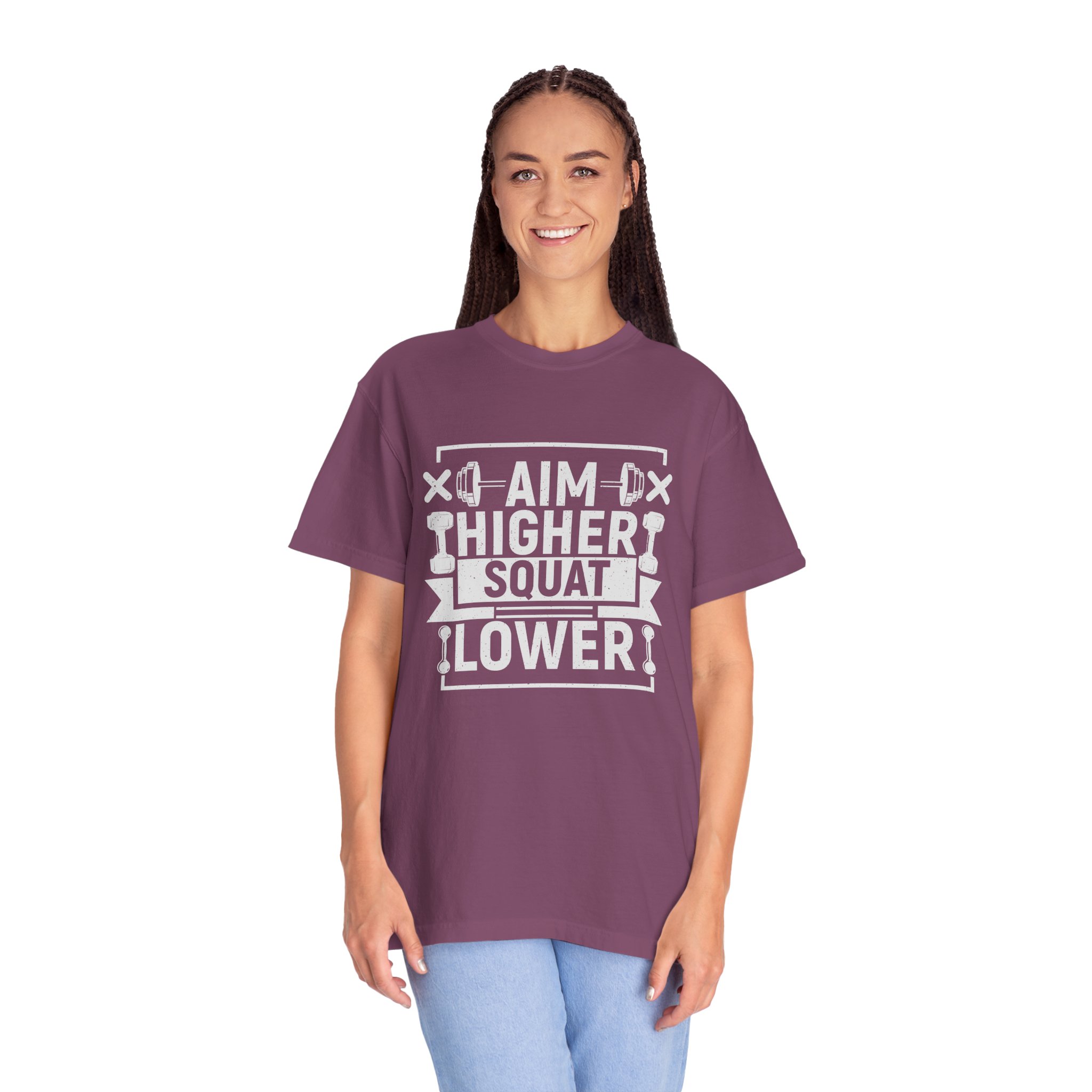 Fitness Motivational T-Shirt, Gym Tee for Active Lifestyle, Workout Apparel, Gift for Fitness Enthusiasts, Exercise Outfit, Squat Humor Tee. - Image 27
