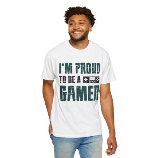 Cool Gaming T shirts - Proud Gamer Tee Unisex Tee - Image 6