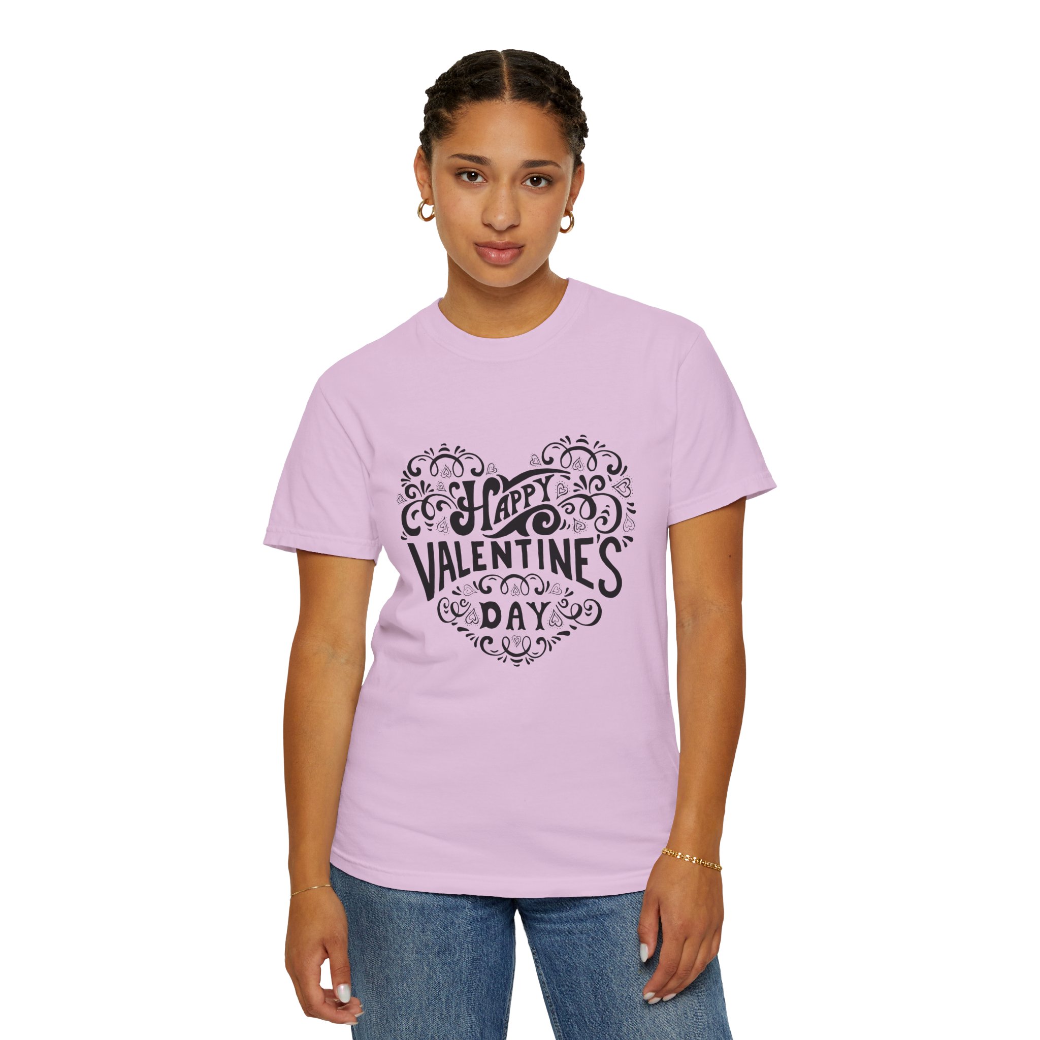 Valentine's Day Tee, Happy Valentine's Day Shirt, Unisex Love T-Shirt, Gift for Him/Her, Cute Couple Shirt - Image 44