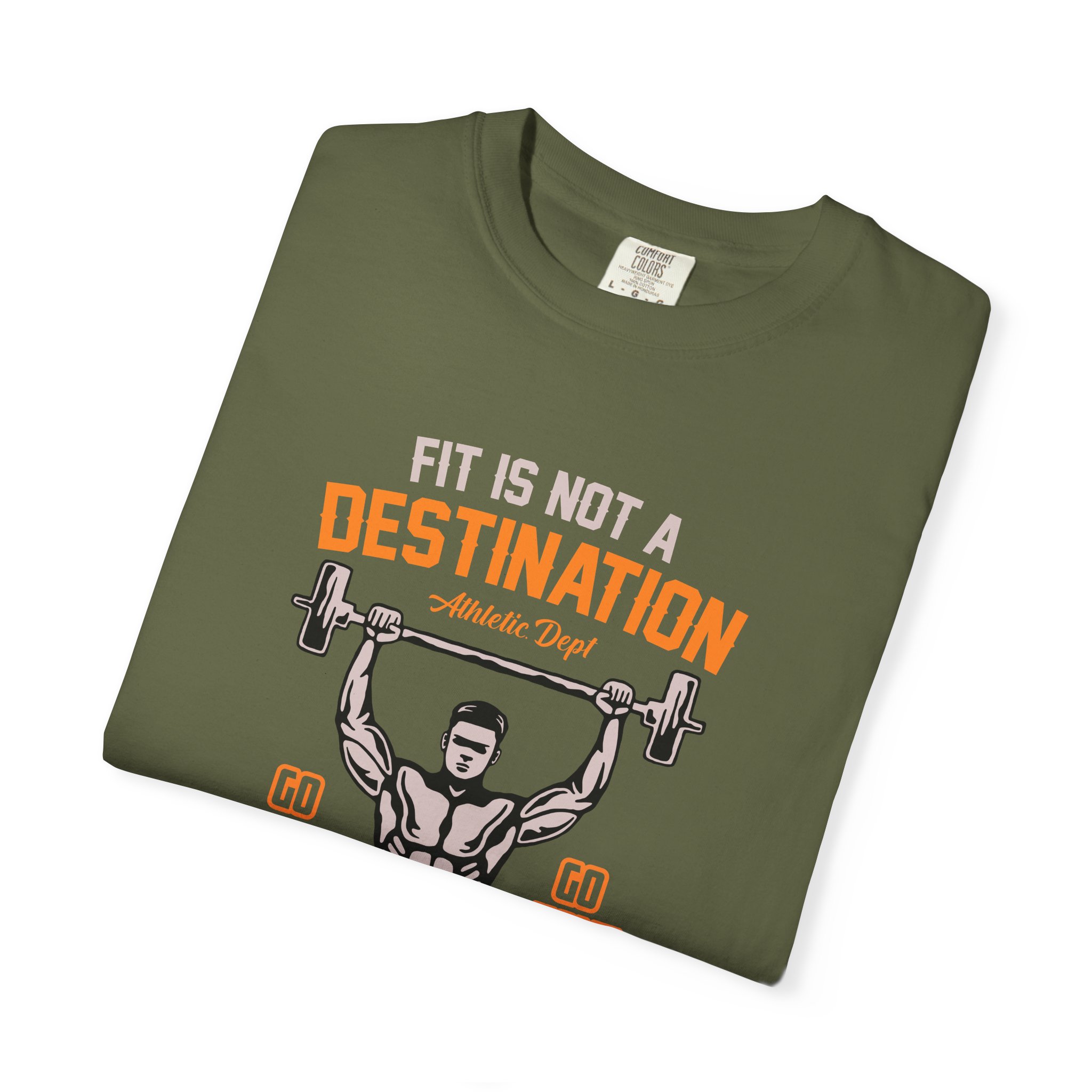b2 - 6.16 - Fit Is Not a Destination It’s a Way of Life T-Shirt – Motivational Fitness Graphic Tee for Healthy Living, Discipline & Everyday Strength. - Image 23