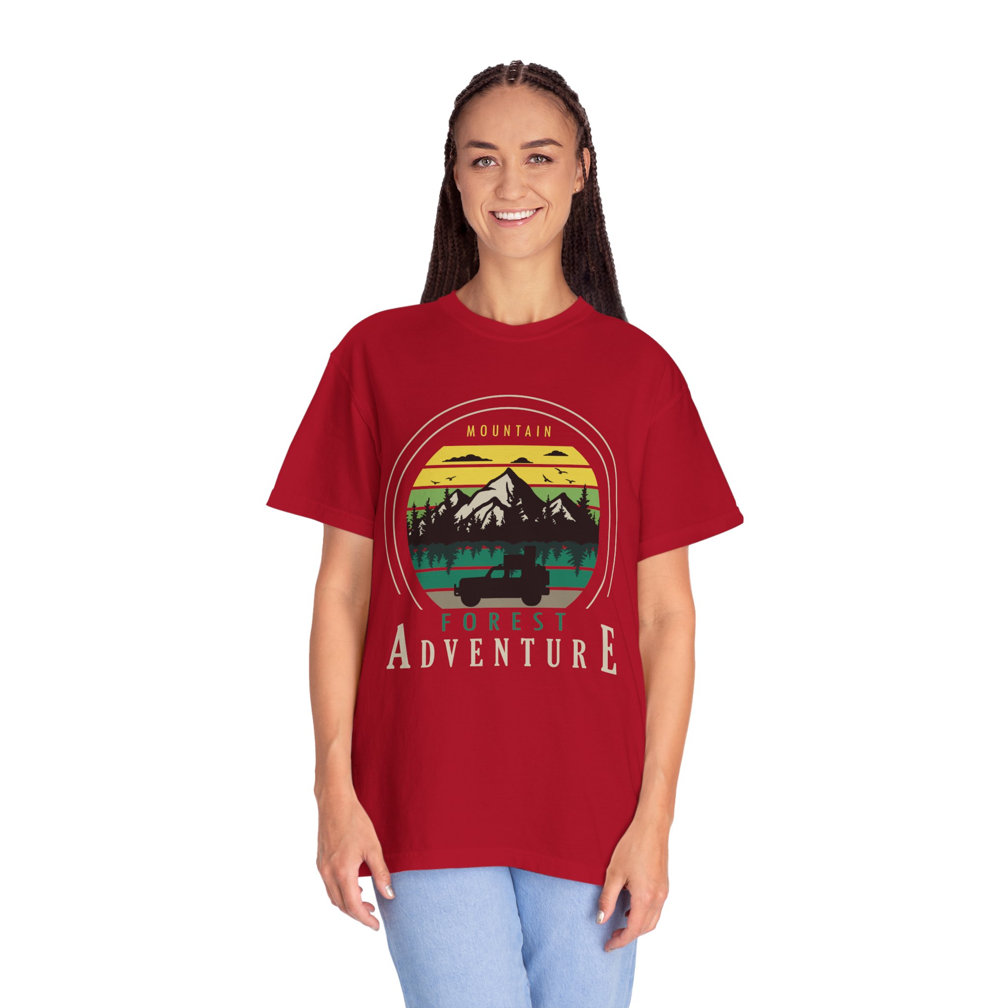 Adventure Forest Unisex T-shirt, Nature Lover Shirt, Travel Tee, Outdoor Apparel, Gift for Hikers, Casual Wear. - Image 43