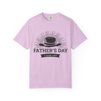 Father’s Day “I Love You” Hat Design T-Shirt – Cute Love Graphic Tee for Dads, Perfect Gift for Father’s Day, Birthday & Special Celebration Wear. - Image 49