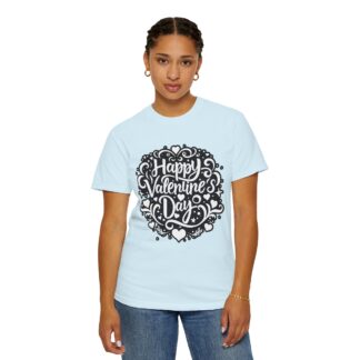 Happy Valentine’s Day Heart Floral T-Shirt – Romantic Floral Graphic Tee for Couples, Love Gifts & Festive Celebration. - Image 28