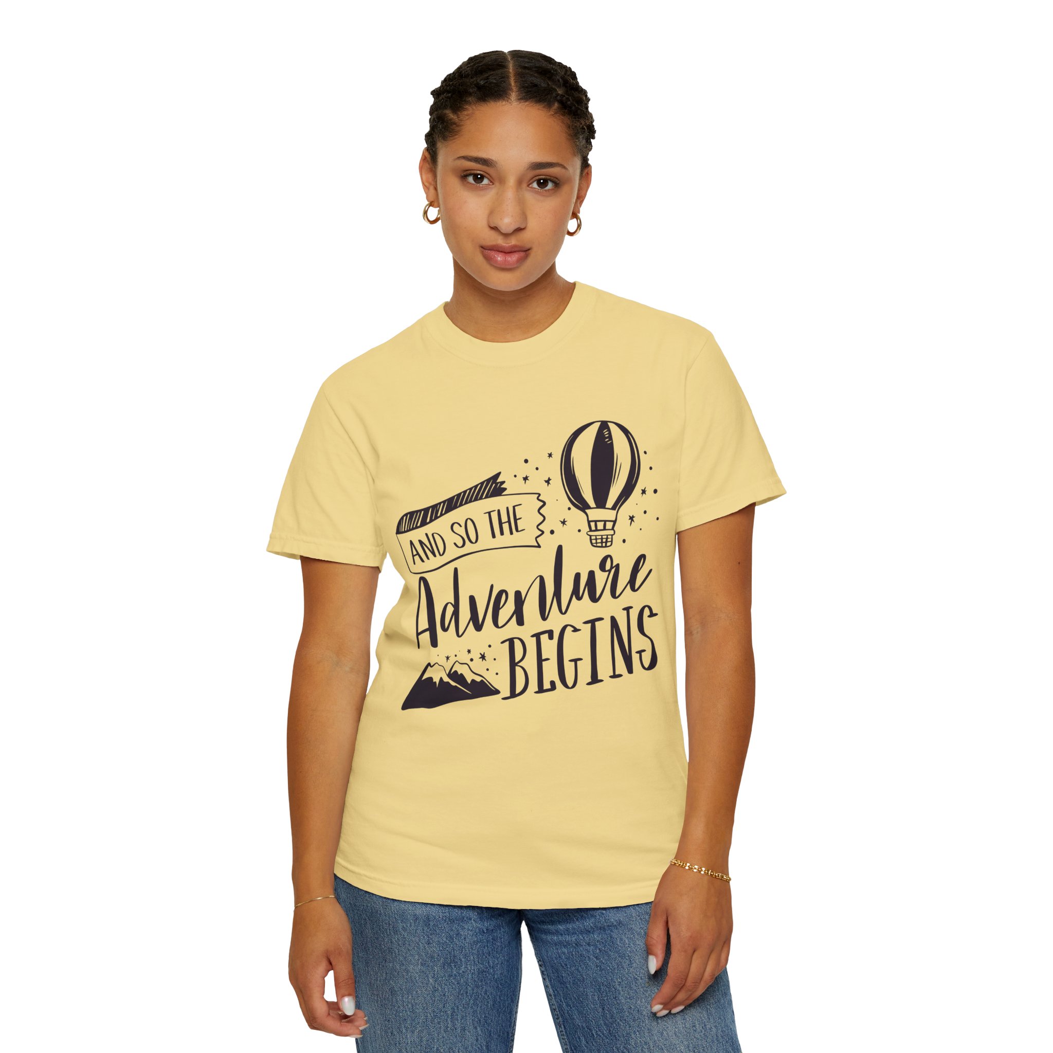 C - 14.1b - Adventure Begins Unisex T-Shirt, Travel Tee, Gift for Wanderlust, Adventure Apparel, Casual Wear, Explorer Top. - Image 20