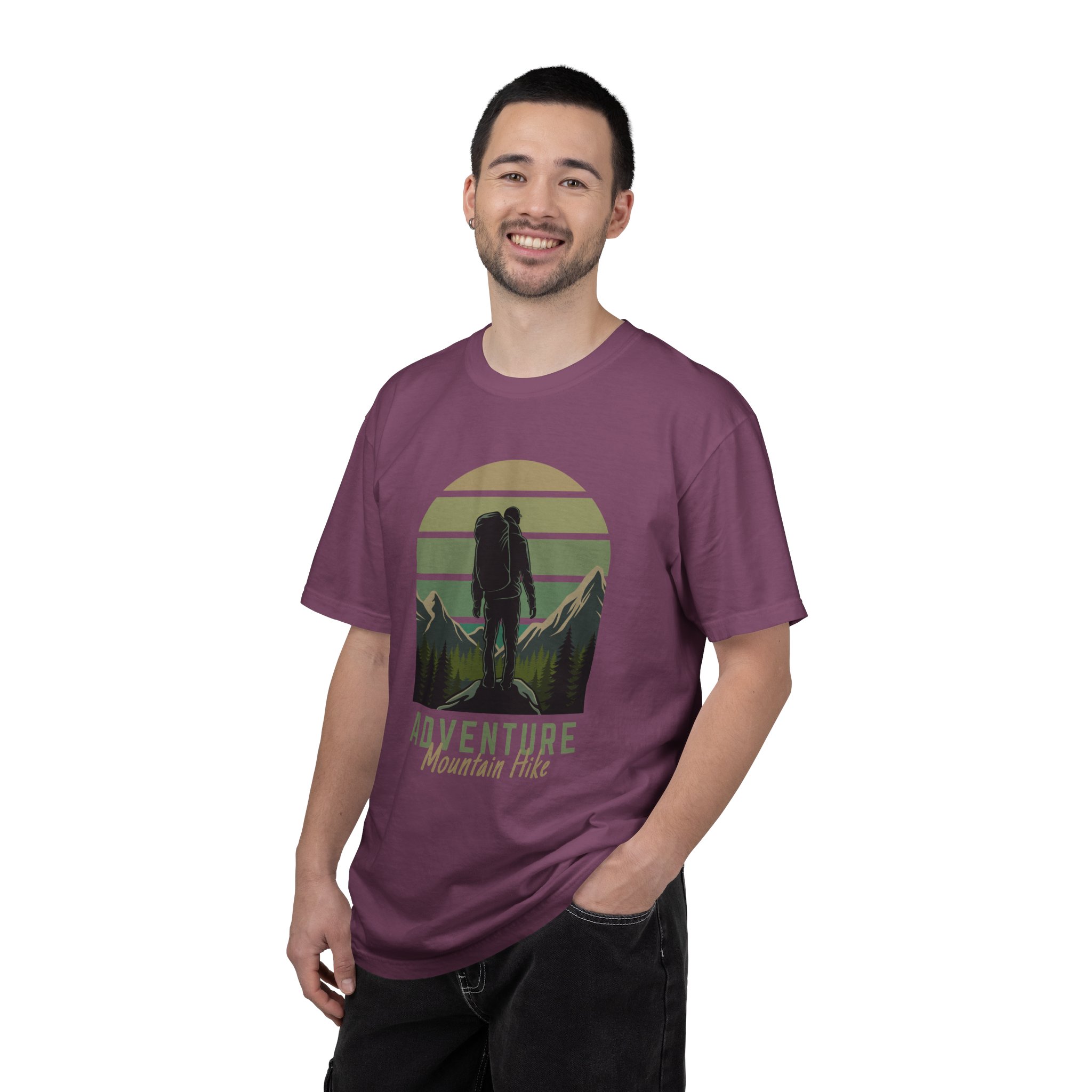 Adventure Mountain Hike T-Shirt | Unisex Garment-Dyed Tee | Nature Lover Gift | Outdoor Adventure Apparel | Hiking Outfit. - Image 42