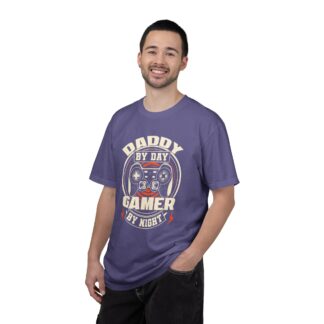 Gamer dad t-shirt - Fun Tee for Dads - Daddy by Day Gamer by Night T-Shirt - Image 34
