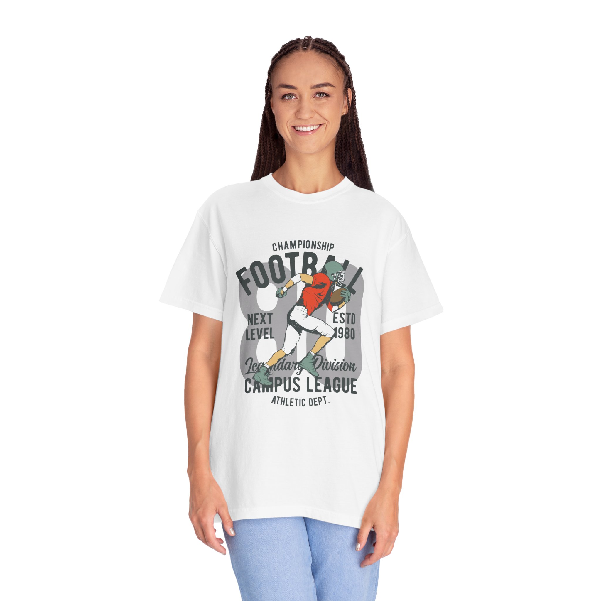 C - 16.20 - Football Campus League Unisex T-Shirt, Sporty Tee, Athletic Gift, Game Day Shirt, Casual Wear, Unisex Fashion. - Image 11