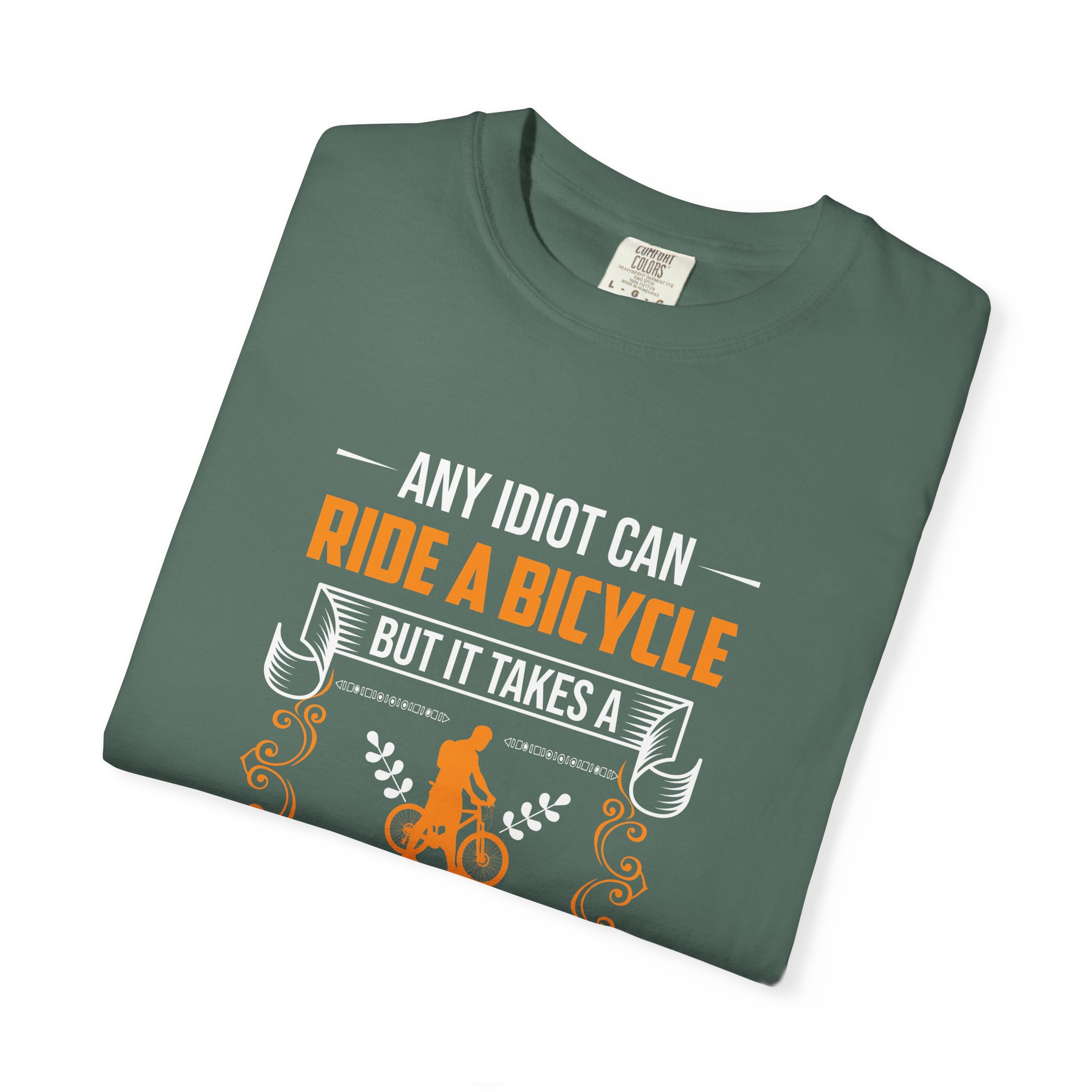 C - 20.17 - Idiot Cyclist T-Shirt: Perfect for Bike Lovers, Gift for Riders, Cycling Enthusiasts, Fun Tee for Bike Events, Sporty Casual Wear. - Image 47