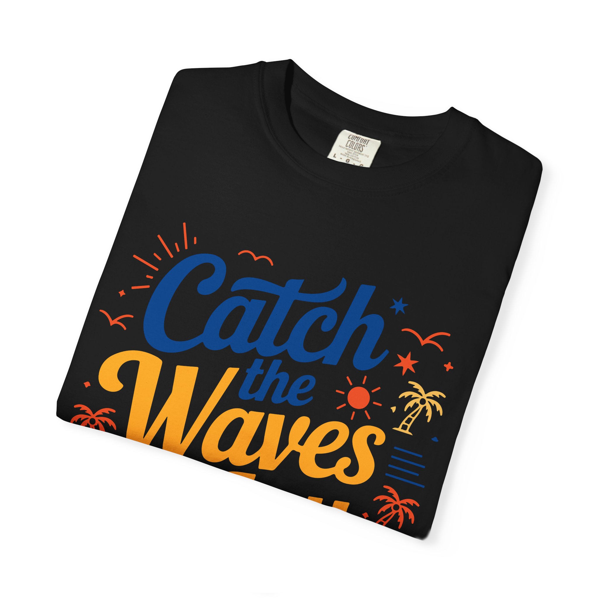 Catch the Waves of Joy T-Shirt, Beachwear, Summer Apparel, Unisex Fashion, Vacation Shirt, Gift for Surfers. - Image 31