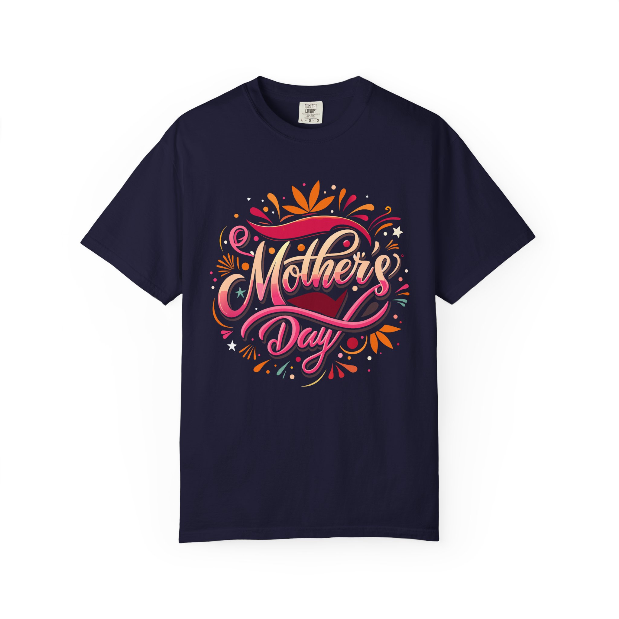 Mother's Day Garment-Dyed T-Shirt, Unisex Gift Tee, Floral Graphic Top, Casual Wear, Everyday Comfort. - Image 25
