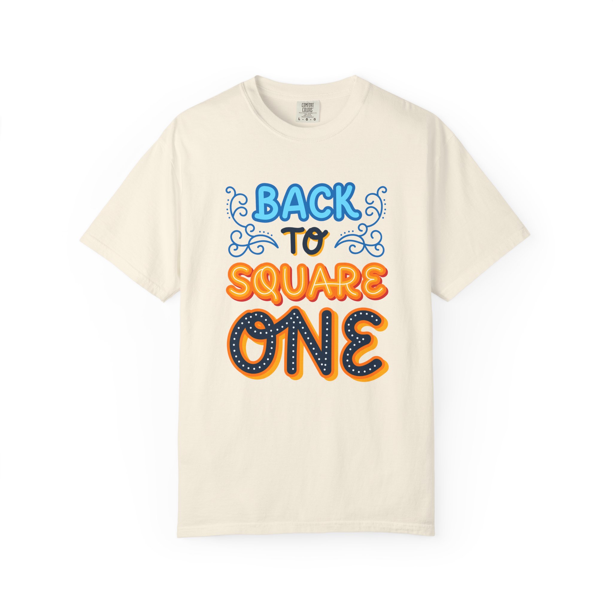 b2 - 2.8d - Back to Square One T-Shirt – Retro Fun Graphic Tee for Fresh Starts & Playful Everyday Vibes. - Image 9