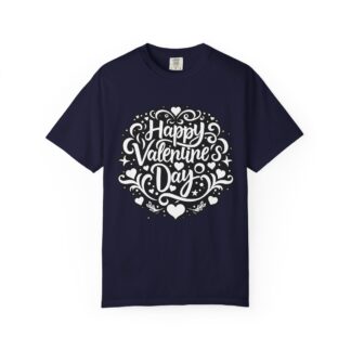 Happy Valentine’s Day Heart Floral T-Shirt – Romantic Floral Graphic Tee for Couples, Love Gifts & Festive Celebration. - Image 33