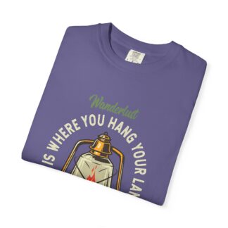 “Home Is Where You Hang Your Lantern” T-Shirt – Vintage Camping Graphic Tee for Outdoor Lovers, Fun Adventure Wear & Perfect Gift Giving. - Image 47