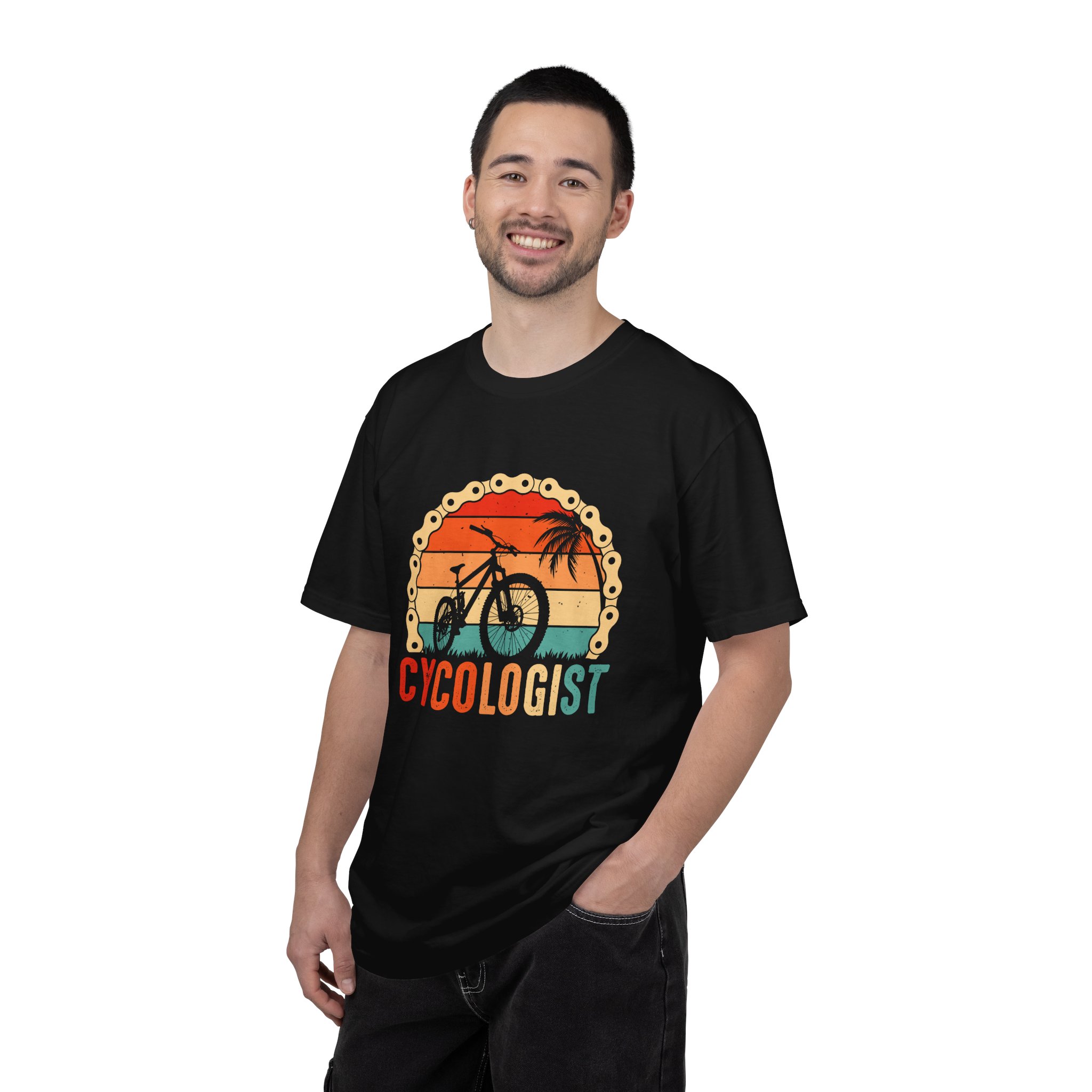 Cyclologist Garment-Dyed T-Shirt, Perfect Gift for Cyclists, Casual Wear, Outdoor Enthusiasts, Summer Apparel, Bike Lover Gift. - Image 34