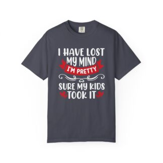 b2 - 2.10 - I Have Lost My Mind I’m Pretty Sure My Kids Took It T-Shirt – Funny Mom Graphic Tee for Humor, Parenting Life & Everyday Chaos.