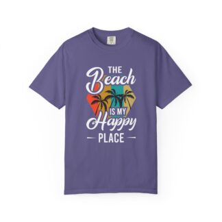 C - 13.8 - Beach Day Garment-Dyed Tee - Perfect for Summer, Relaxation, Travel, Gift, Adventure.
