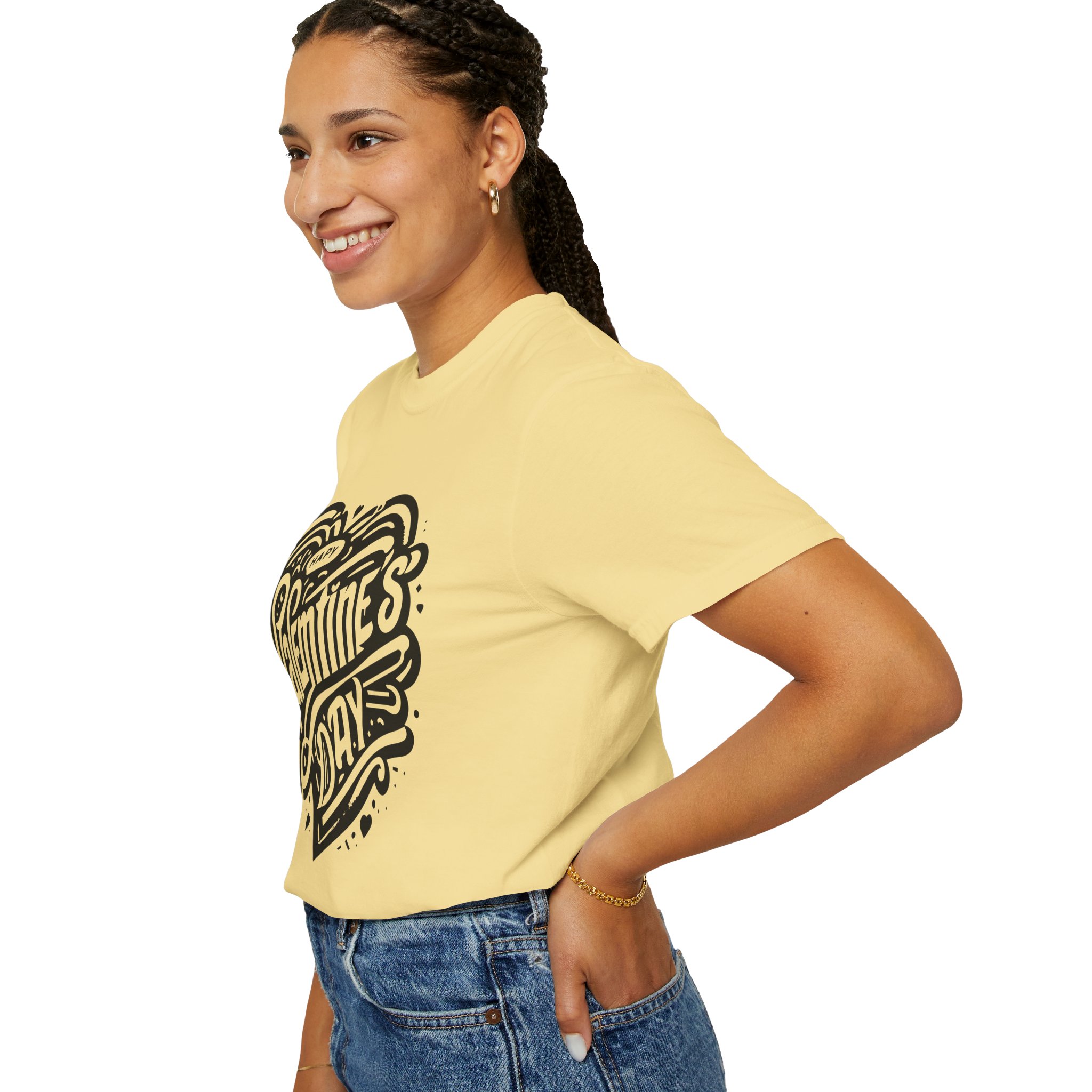 C - 8.12. - Valentine's Day Heart Graphic T-Shirt. - Image 29