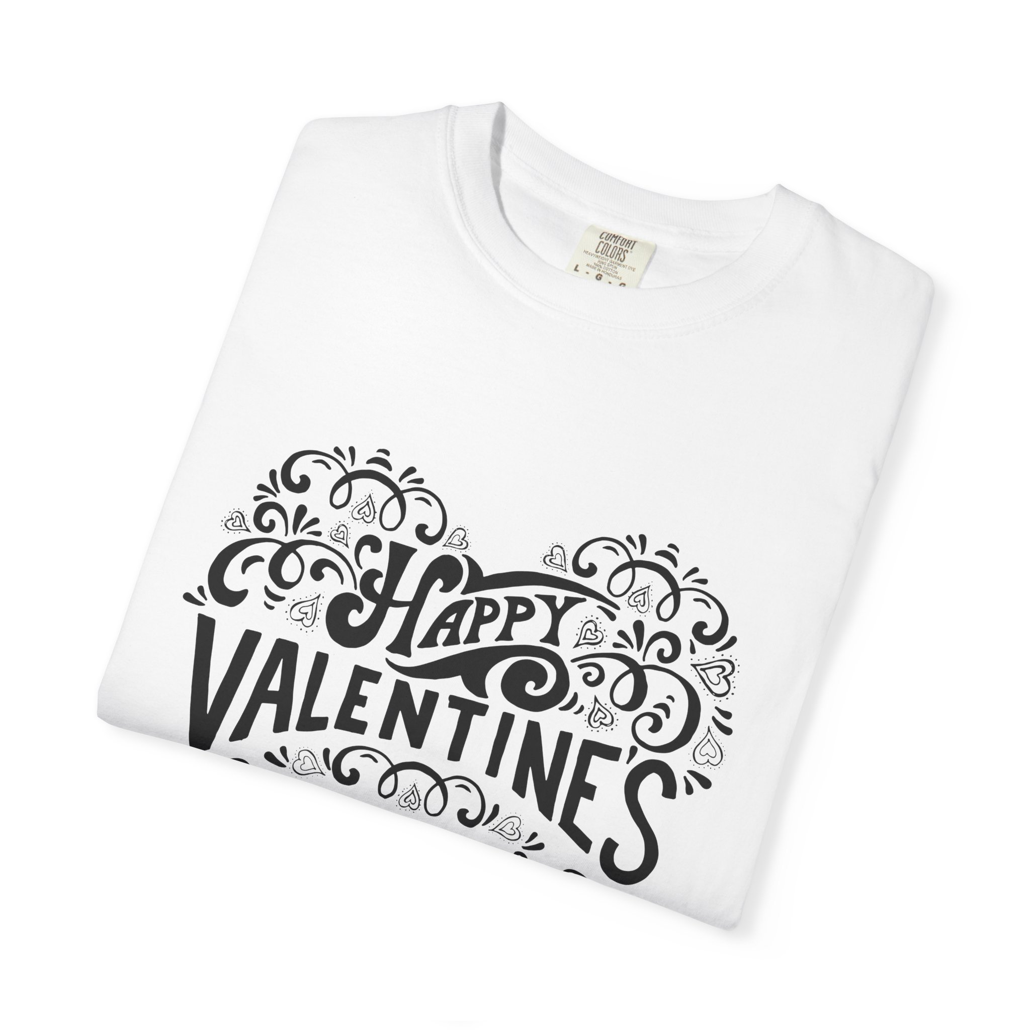 Valentine's Day Tee, Happy Valentine's Day Shirt, Unisex Love T-Shirt, Gift for Him/Her, Cute Couple Shirt - Image 15