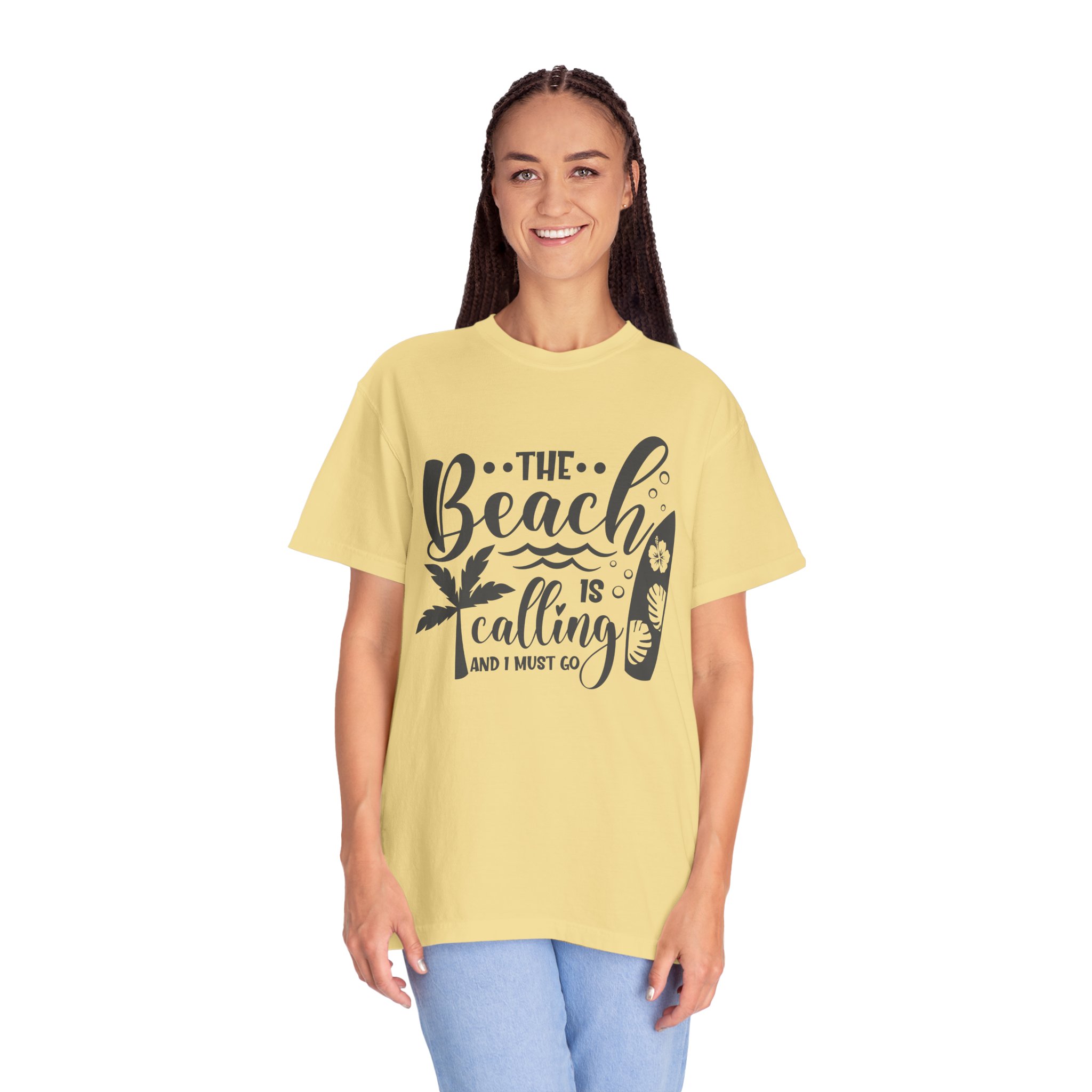 Beach Vibes Unisex T-Shirt - Summer Fun Shirt, Vacation Apparel, Surfing Tee, Beach Lover Gift, Outdoor Adventure Wear. - Image 3