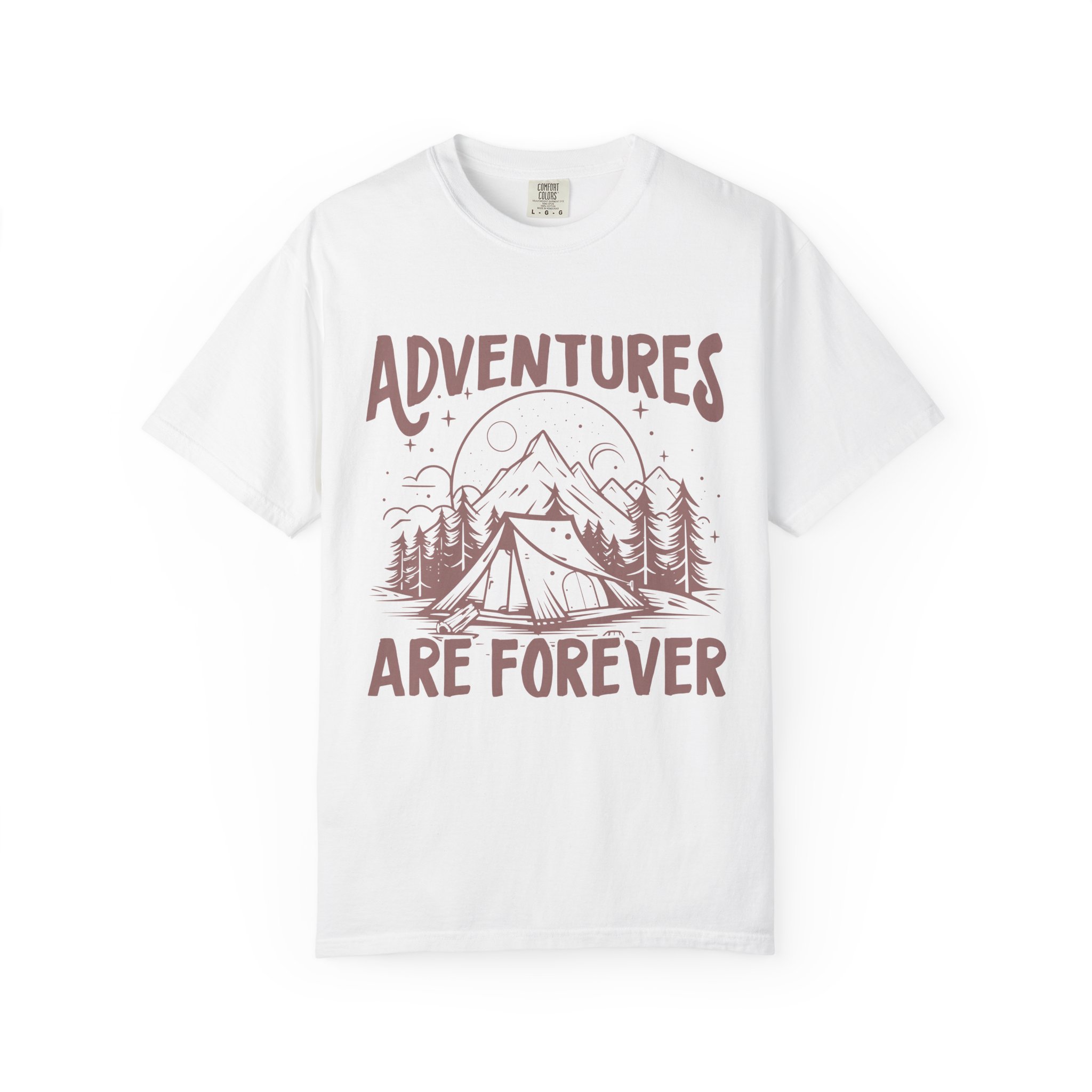 Adventure T-Shirt, Unisex Camping Tee, Outdoor Lover Gift, Nature Apparel, Travel Shirt, Hiking Outfit. - Image 9