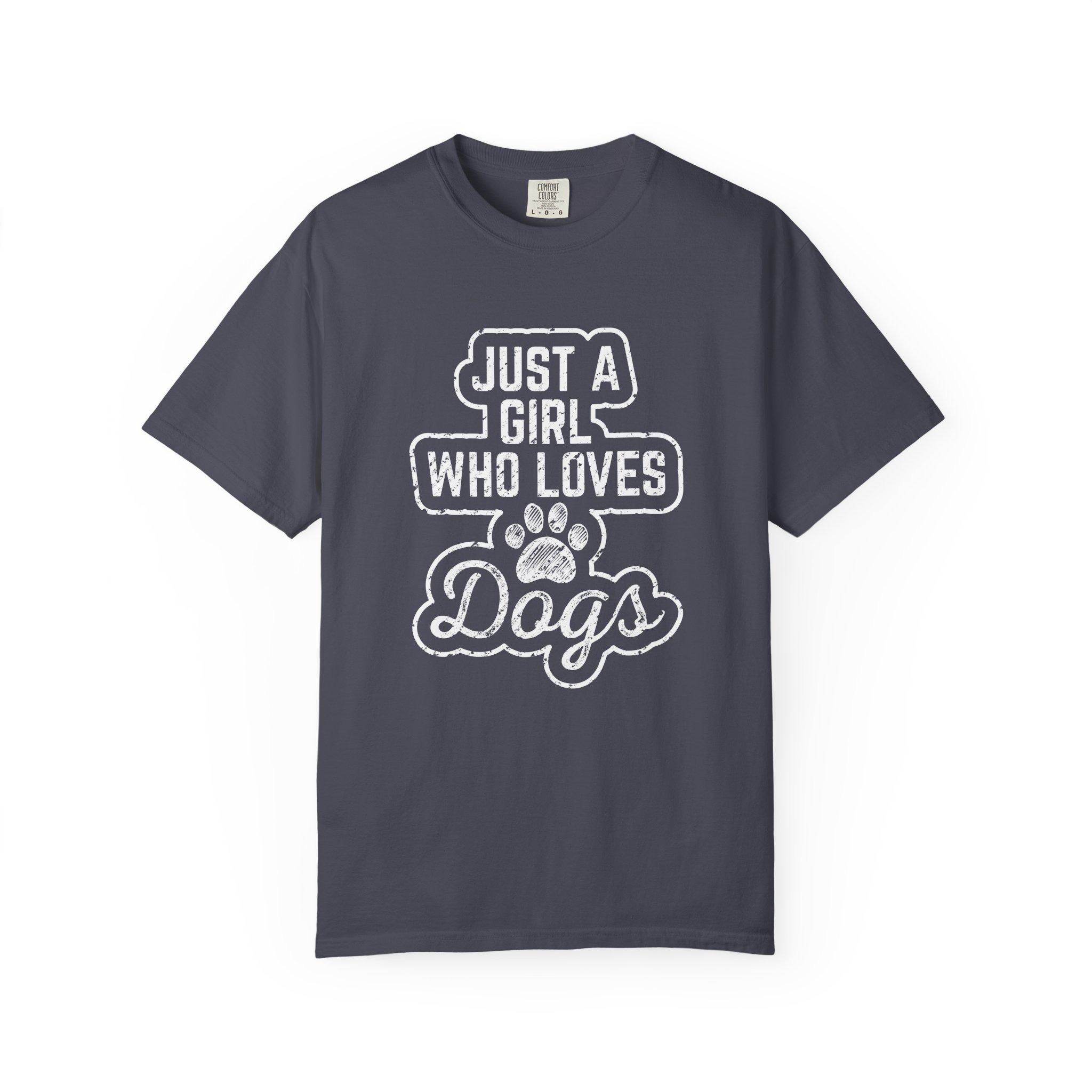 b2 - 4.3- Just a Girl Who Loves Dogs T-Shirt – Cute Dog Lover Graphic Tee for Pet Lovers & Everyday Casual Style. - Image 33