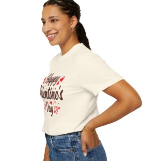 Happy Valentine’s Day Heart Graphic T-Shirt – Romantic Love Graphic Tee for Couples, Gift Giving & Festive Celebration. - Image 21