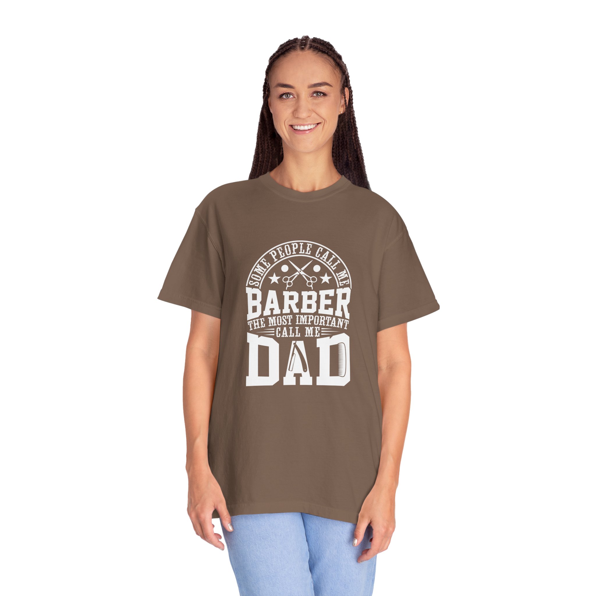 Dad Barber T-Shirt - Gift for Fathers, Stylish Dad Tee, Barber Apparel, Unisex Casual Wear, Father's Day Gift, Father's Day T-Shirt. - Image 11