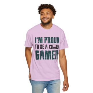 Cool Gaming T shirts - Proud Gamer Tee Unisex Tee - Image 46