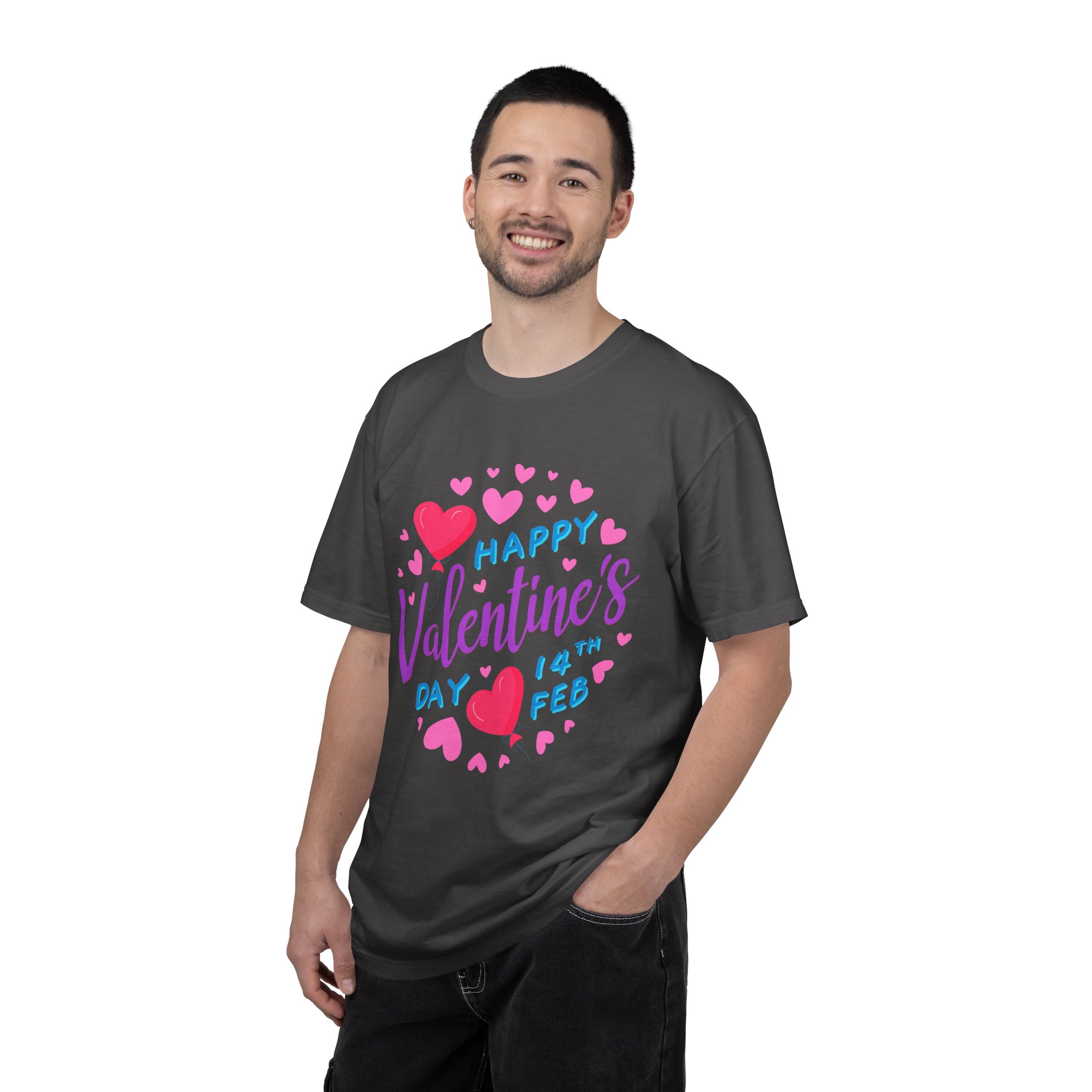 b2 - 8.1 - Happy Valentine’s Day 14th Feb T-Shirt – Cute Heart Graphic Tee for Love, Romance & Festive Celebration. - Image 34