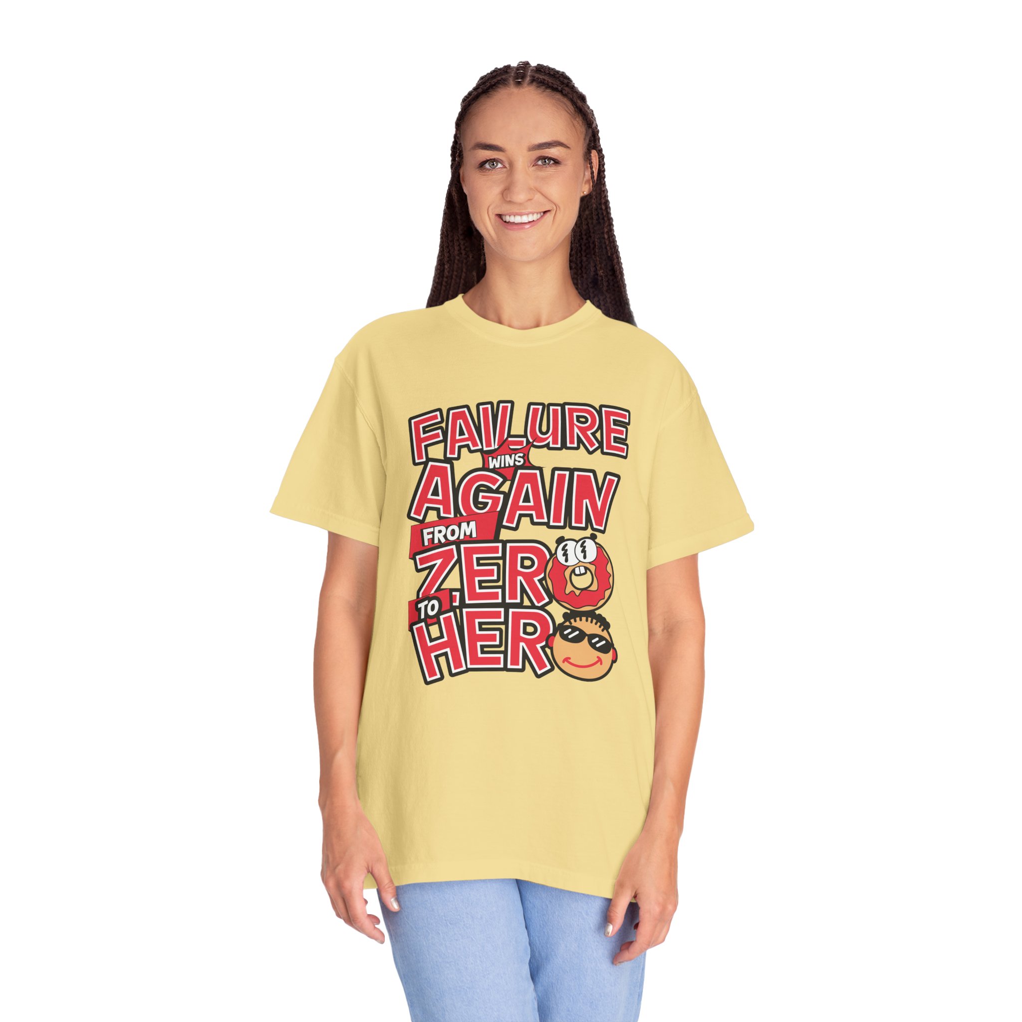 b2 - 2.3 - From Failure Again to Hero T-Shirt – Motivational Graphic Tee for Growth, Resilience & Success Mindset. - Image 19