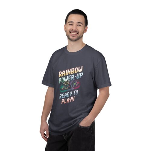 Funny gaming tee - Rainbow Gamer T-shirt for Unisex - Image 18