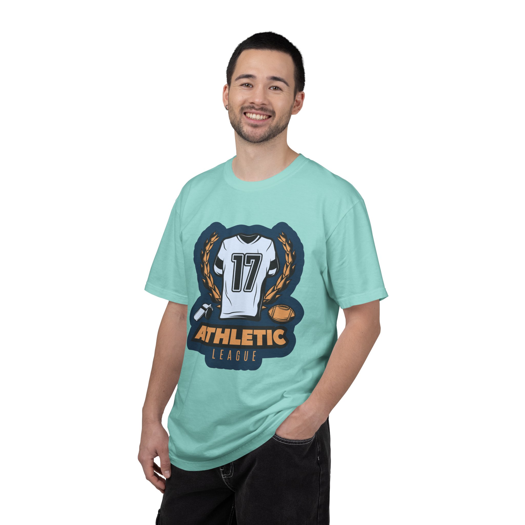 Athletic League T-Shirt, Sports Fan Apparel, Unisex Graphic Tee, Gamer Gift, Team Pride Wear, Casual Everyday Style. - Image 42
