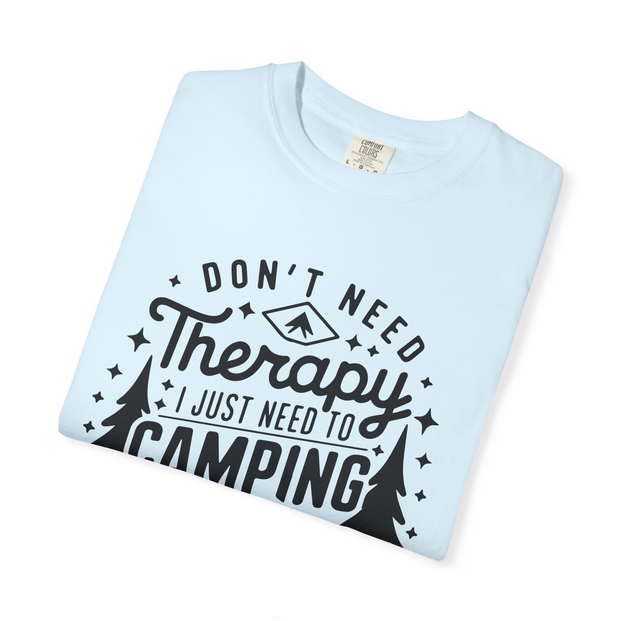 Camping Therapy T-Shirt | Unisex Garment-Dyed Tee for Outdoor Lovers, Perfect Gift for Campers, Nature Lovers, and Adventure Seekers. - Image 47
