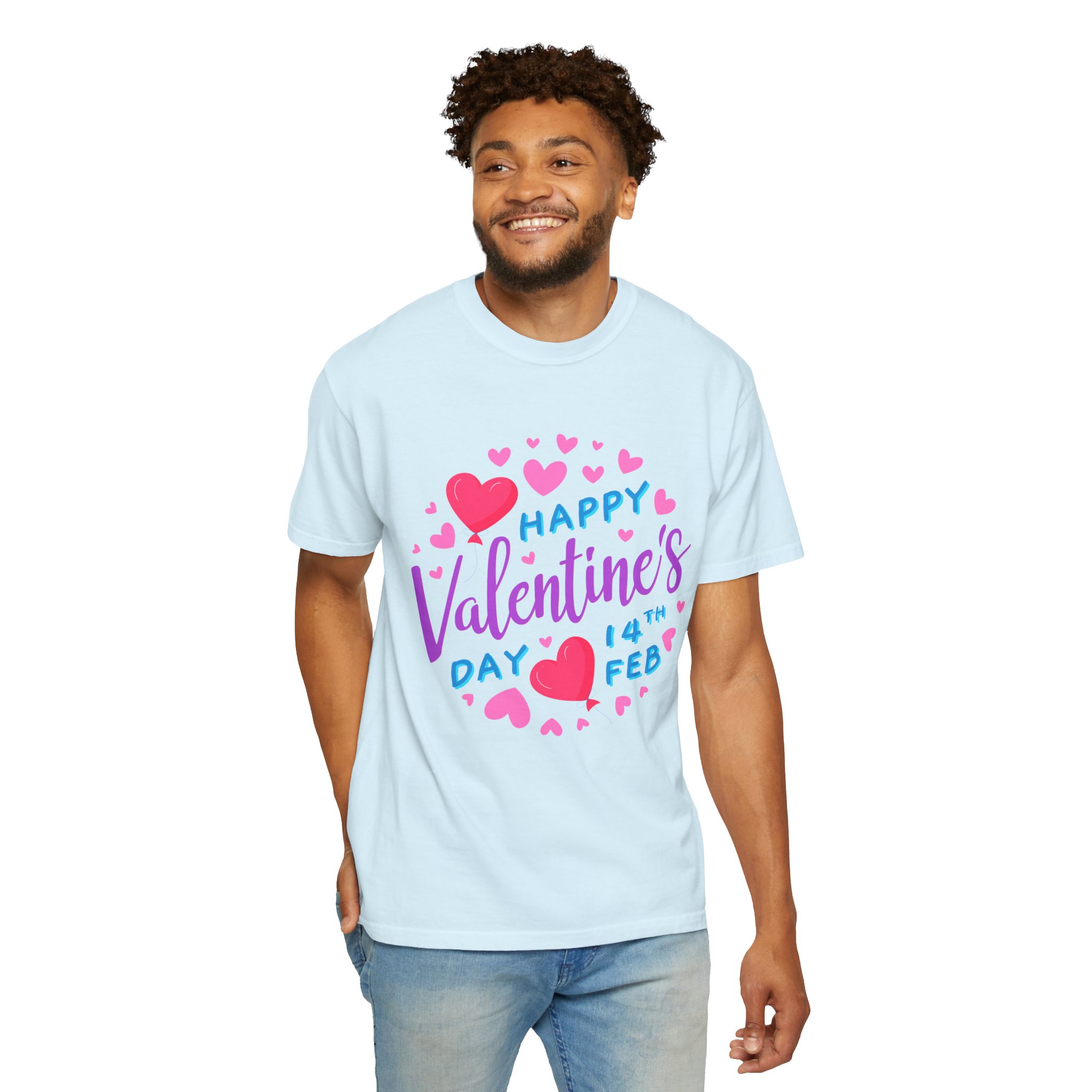 b2 - 8.1 - Happy Valentine’s Day 14th Feb T-Shirt – Cute Heart Graphic Tee for Love, Romance & Festive Celebration. - Image 30