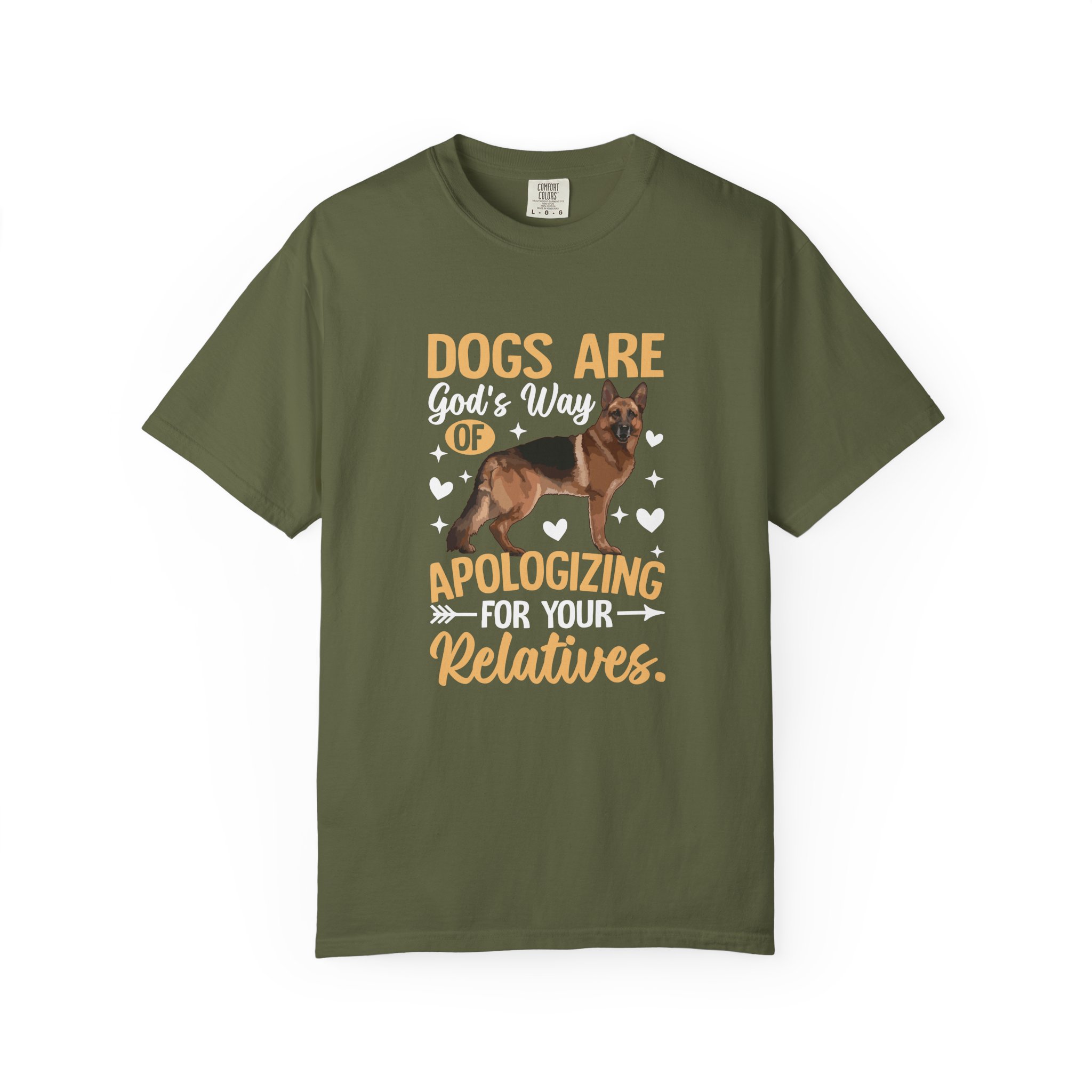 b2 - 4.1 - Dogs Are God’s Way of Apologizing for Your Relatives T-Shirt – Funny Dog Lover Graphic Tee for Humor, Pet Lovers & Playful Vibes. - Image 17