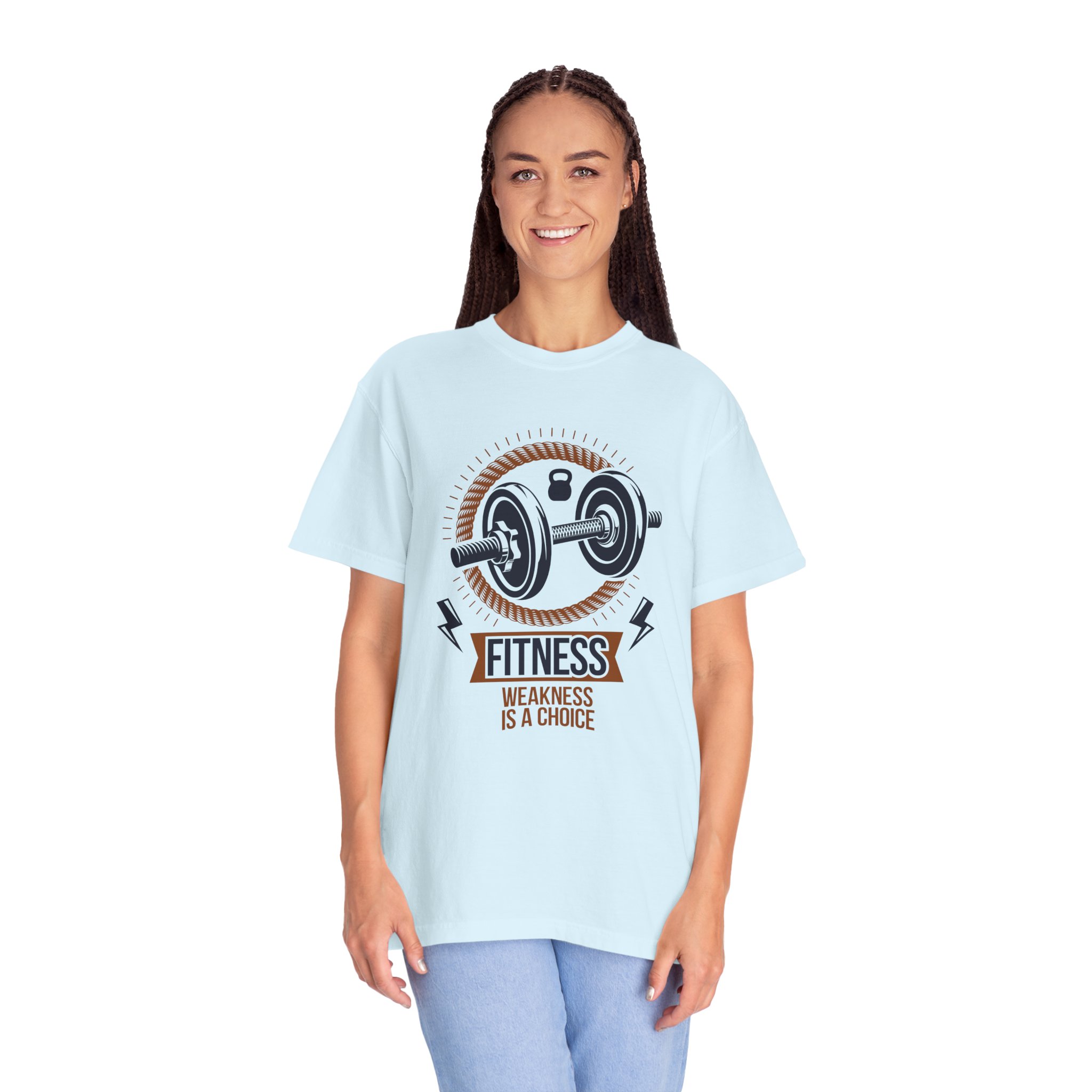 Fitness T-Shirt — "Fitness: Weakness Is A Choice" Motivational Gym Tee. - Image 27
