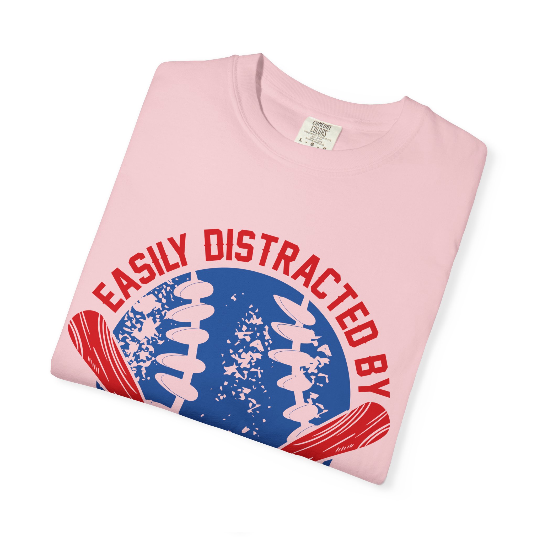 Unisex Baseball T-Shirt - Easily Distracted by Baseball, Sporty Tee, Gift for Baseball Lovers, Summer Wear, Casual Apparel. - Image 55