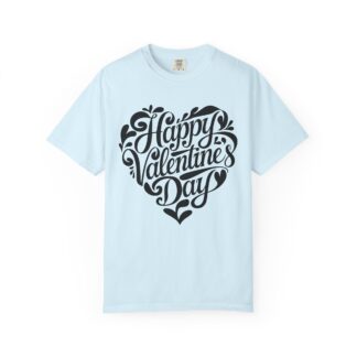 Happy Valentine’s Day Script Heart T-Shirt – Romantic Love Graphic Tee for Couples, Gift Giving & Festive Celebration. - Image 33